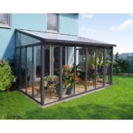 San Remo Pérgola Cerrada Aluminio 3 × 4,4 m Palram - Imagen 2