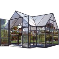 Invernadero Orangerie Palram Victory 11 m² Aluminio Policarbonato