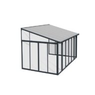 San Remo Pérgola Cerrada Aluminio 3 × 4,4 m Palram