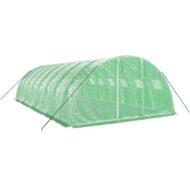 Invernadero de Jardín PE Acero 8 × 4 × 2 m vidaXL - Imagen 4