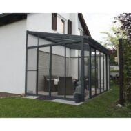 San Remo Pérgola Cerrada Aluminio 3 × 4,4 m Palram - Imagen 5