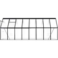 Invernadero Greenhouse House 190 × 490 × 125/195 cm WooDlan - Imagen 4