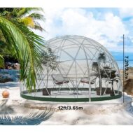 Invernadero Transparente GOJLEX Igloo Garden 3,6 × 2,2 m - Imagen 2