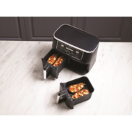 Freidora de Aire Ninja Doble Funcionamiento Independiente 9,5 L 2470 W Negro AF400EU - Imagen 2