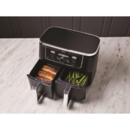 Freidora de Aire Ninja Doble Funcionamiento Independiente 9,5 L 2470 W Negro AF400EU - Imagen 4