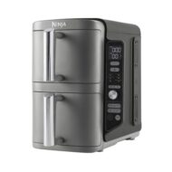 Ninja SL400EU Cassetto Doppio Freidora de Aire Verticale 9,5 L 2470 W Nero