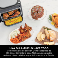 Ninja Freidora de Aire 12-en-1 1780W 12,5L Gris SFP700EU - Imagen 4