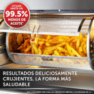 Breville VDF127X Asador y Freidora de Aire Halógeno 10 L 2000 W Negro y Gris - Imagen 4