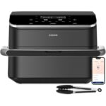 Cosori TwinFry Freidora de Aire Doble Cesta 10L WIFI 2800W Inox