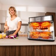 Cecotec Cecofry FoodCourt Freidora de aire 18000 2700 W 18 l Acero inoxidable - Imagen 6