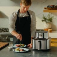 Cosori Freidora de aire Iconic Single Chef Edition Acero inoxidable 1725 W 6,2 l - Imagen 3