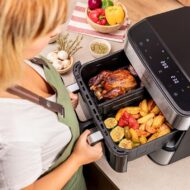 Cecotec Cecofry FoodCourt Freidora de aire 18000 2700 W 18 l Acero inoxidable - Imagen 4